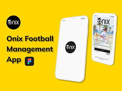 Onix Football Management App 3d animation branding graphic design logo motion graphics ui