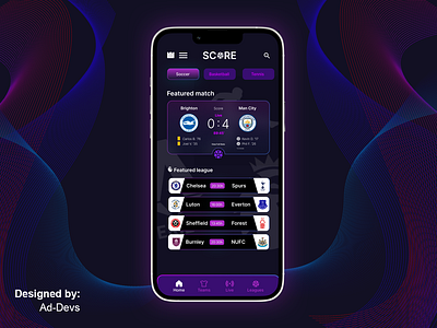 Football soccer basketball sport score tracking app basketball app basketball score football app football design football score score tracking soccer app soccer design soccer score sport app sport design tennis app