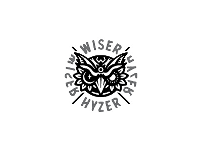 Wiser Hyzer illustration logo owl vector