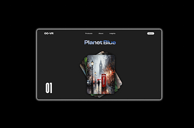 Planet Blue 🌎 3d animation figma graphic design prototyping swipe animation ui ux