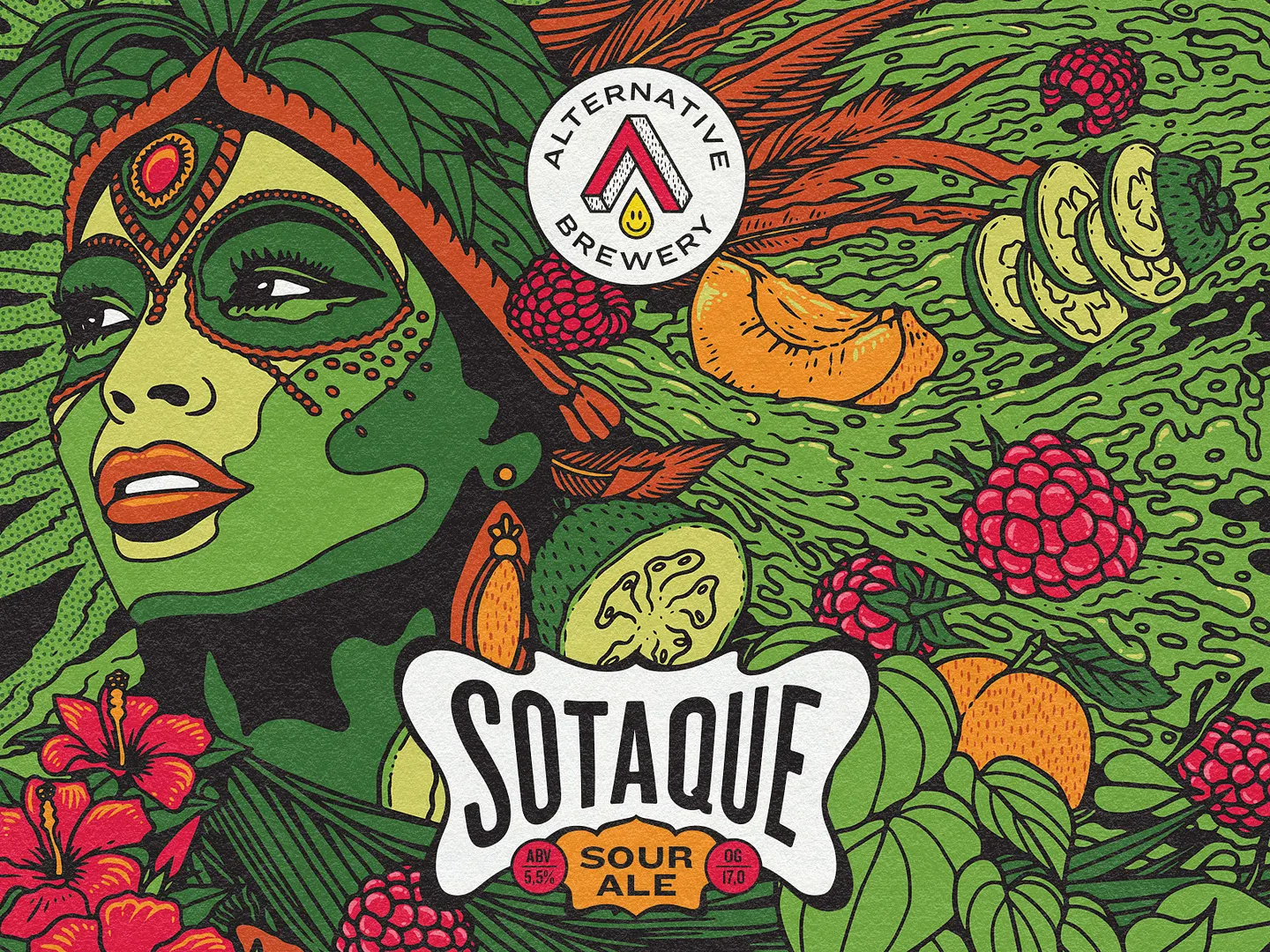 Vibrant Brewery Website Design for Sour Ale