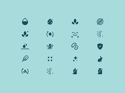 Poesial – Beauty Icons beauty icons design ecommerce icons icon pack iconography icons ui