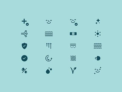 Poesial – Beauty Icons beauty icons design icon pack iconography icons line icons ui