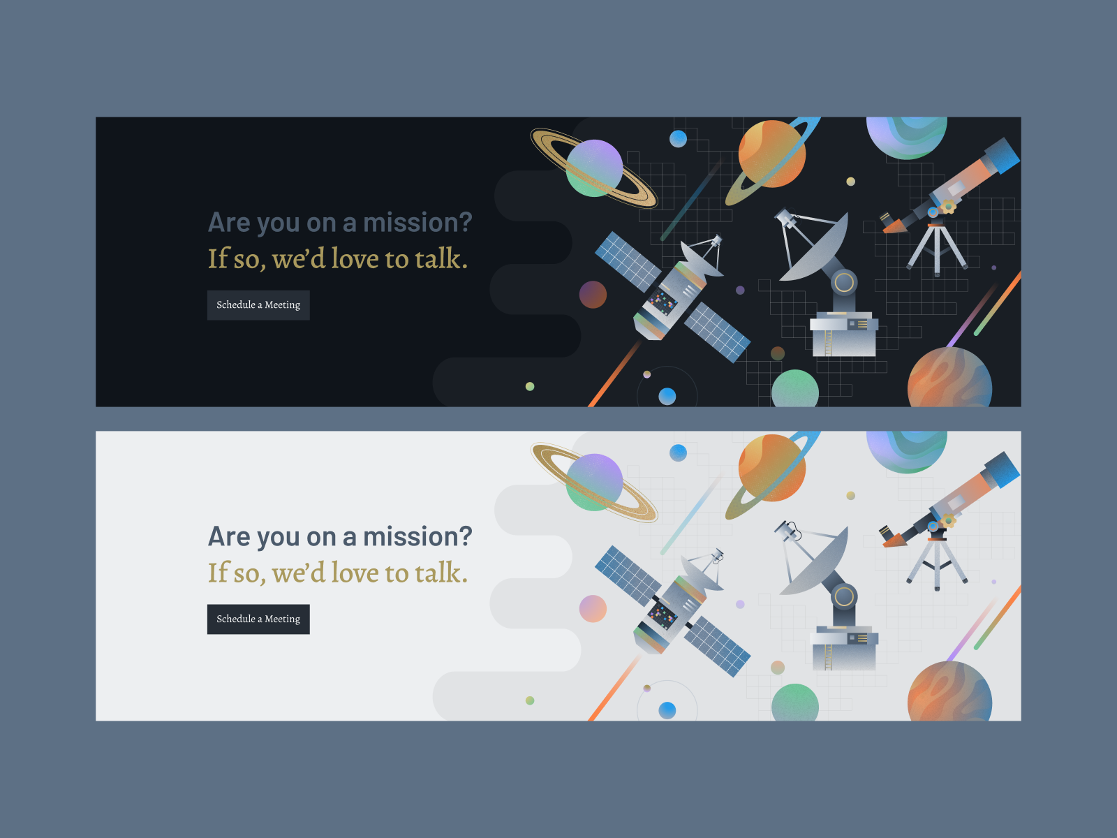 Moonbase Labs - CTA by Rikki Janae on Dribbble