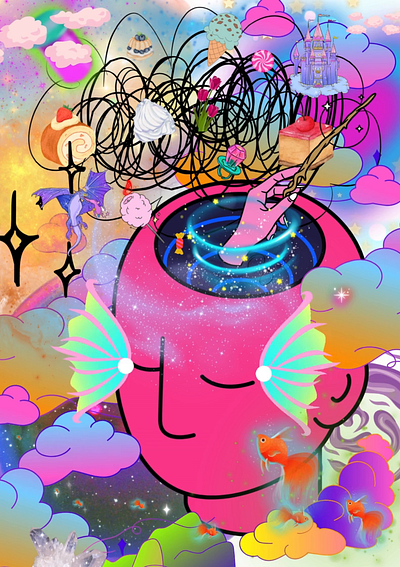 Imagination- Digital Collage