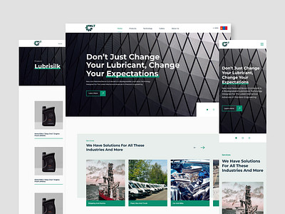 NLT Boron New Website Design app branding design typography ui ux