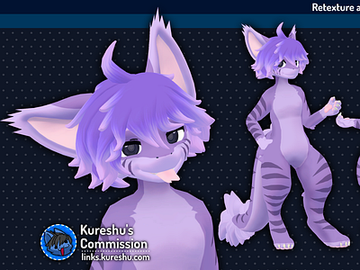 PrinceKig - Model Edit and Retexture Commission 3d 3d model anthro anthropomorphic dragon dragun furry vrc vrchat vrfurry