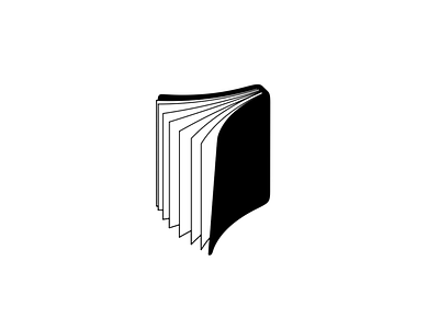 Book Spin 2d 3d animation black and white book branding color design gif icon illustration logo loop minimalism motion ui