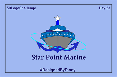 Star Point Marine branding graphic design logo