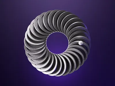 In rotation 3d animation graphic design motion graphics