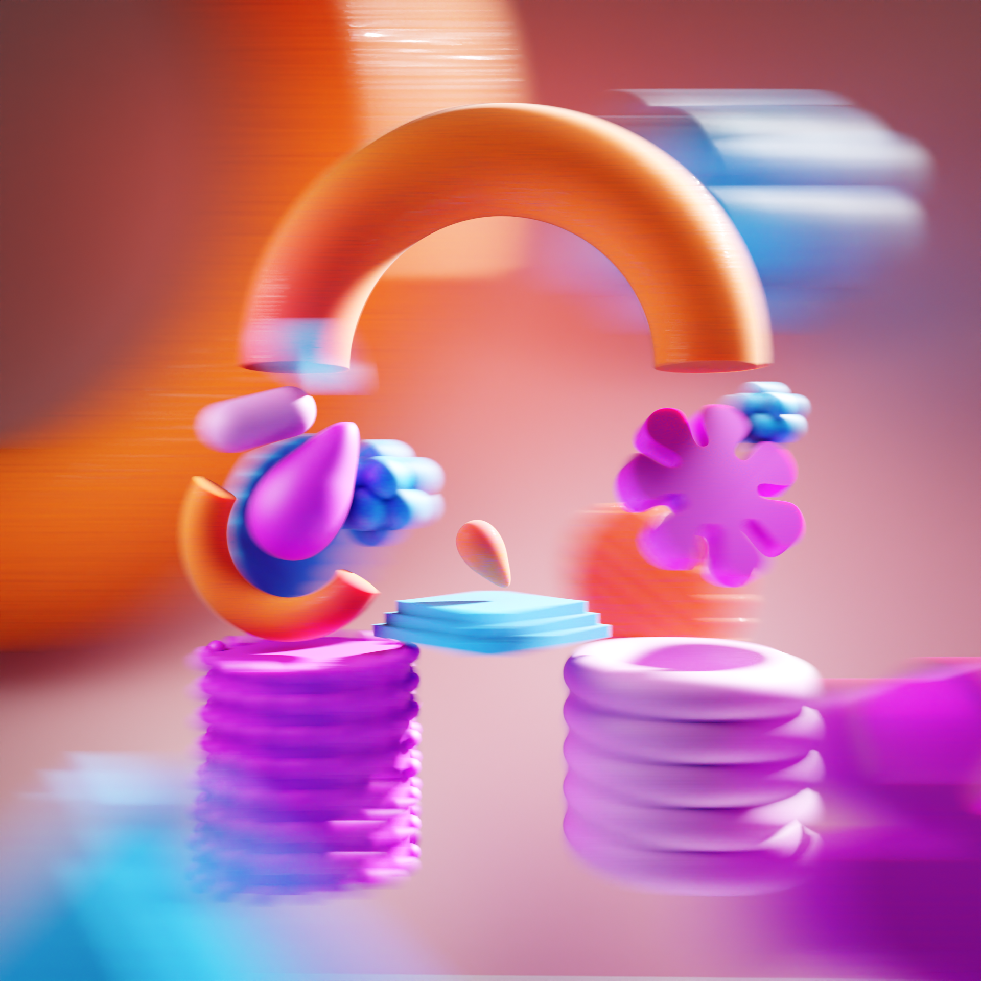 Letter A 3d branding design graphic design illustration logo typography