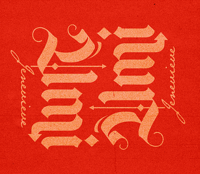 Umi astrology branding gothic graphic design horoscope letter lettering logo red scorpio type typography vector word wordmark