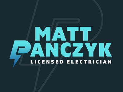 Matt Panczyk Logo & Business Card branding businesscard design graphic design logo vector