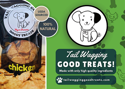 Tail Wagging Good Treats Mailer branding design graphic design logo mailer marketing