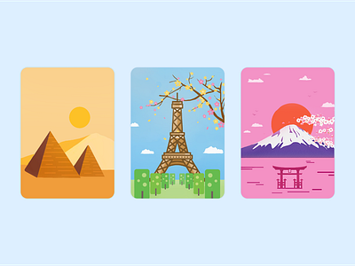 City Illustrations art artwork city design designer freelance graphic design hire icons illustration japan ui