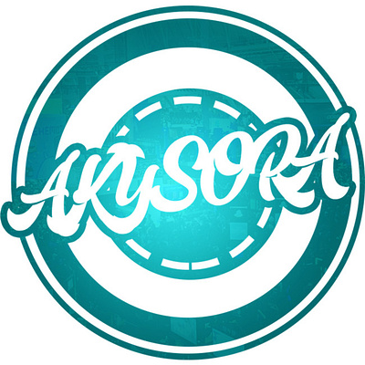 Akysora Logo artwork branding contentcreator design esports graphic design logo marketing vector