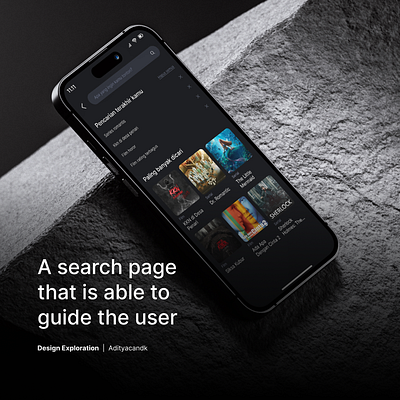 a search page that is able to guide the user branding ui user experience user interface