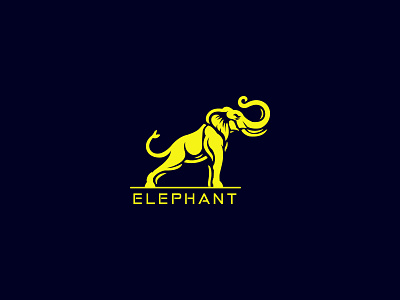 ELAPHANT LOGO africa animal animals big brand branding corporate creative elephant elephant logo elephants head huge logo modern professional simple ui ux vector