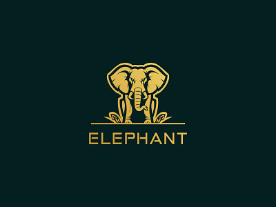 AFRICAN ELEPHANT LOGO africa african elephant animal animals brand branding corporate creative elephant elephants graphic design head logo logo for sale professional ui ux vector wild wildlife