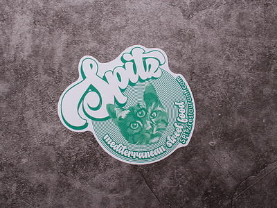 Spitz Restaurant Custom Die-Cut Stickers NZ branding die cut die cut sticker nz die cut stickers die cut stickers nz food labels food stickers labelling labels marketing sticker sticker design sticker supply stickers