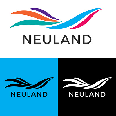 Neuland company logo branding design graphic design graphics illustration logo logo design vector