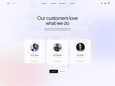 Testimonial & Review Section desktop exploration glass gradient graphic design layout line people review say section testimonial ui user interface ux web