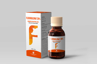 Packaging Medicamento para Cerdos branding graphic design label logo packaging