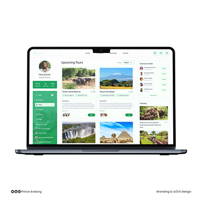 Social Media App for Tourist dashboard dashboard inspiration dashboard ui hospitality nature app product design product designer social media app tourist app travel app ui ui desgn ui designer ux design web app web design web designer