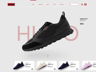 HUGO - Professional Website UI Design in Figma 3d animation branding designer figma graphic design hugo logo motion graphics ui web design web design figma