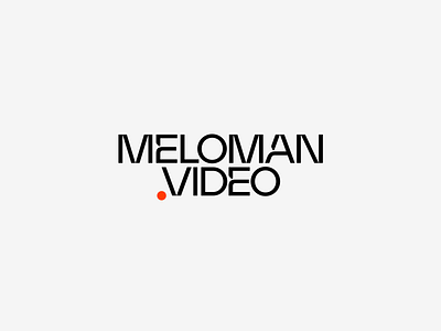 Meloman Video branding design identity logo logo design music online online video service video