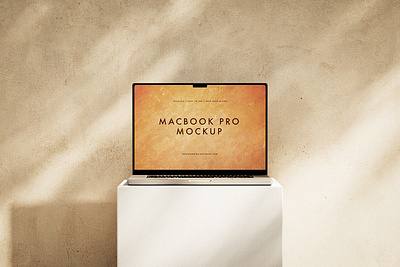 MacBook Pro Mockup Set apple devices brand branding clean design display graphic design interface laptop mac macbook minimalist mockup realistic screen showcase template ui urban visual
