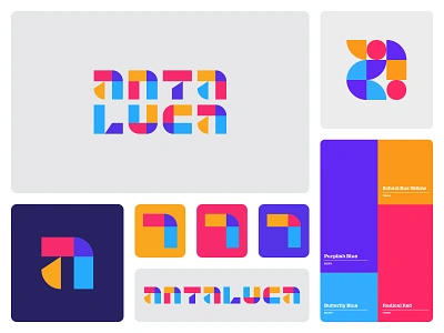 Antaluca Logo Proposal antaluca brand identity cajva colorful typography logo lettering and vibes lettering colors logo design mix motion artist motion graphics rejected proposals visual identity motion