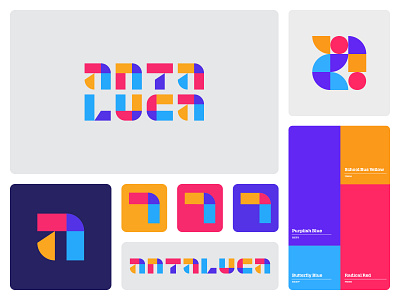 Antaluca Logo Proposal antaluca brand identity cajva colorful typography logo lettering and vibes lettering colors logo design mix motion artist motion graphics rejected proposals visual identity motion
