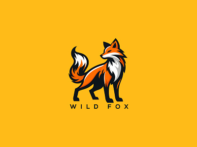 Fox Logo fox fox logo fox logo design fox vector logo foxy foxy logo red fox wild fox wild fox logo