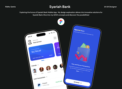 Syariah Mobile App Banking bank banking mobile shariah ui uiux user interface ux