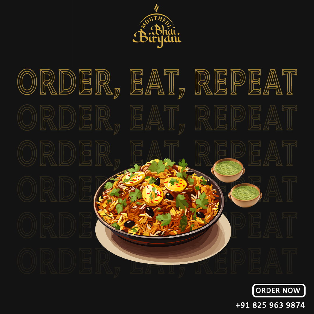 Biryani Product Banner Design