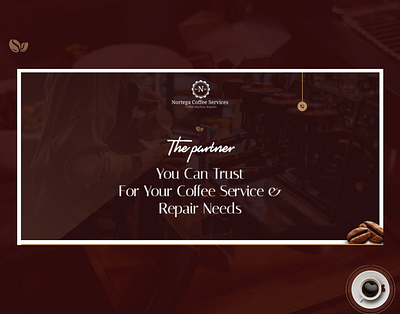 Nortega Coffee Services css graphic design html landing page website word press