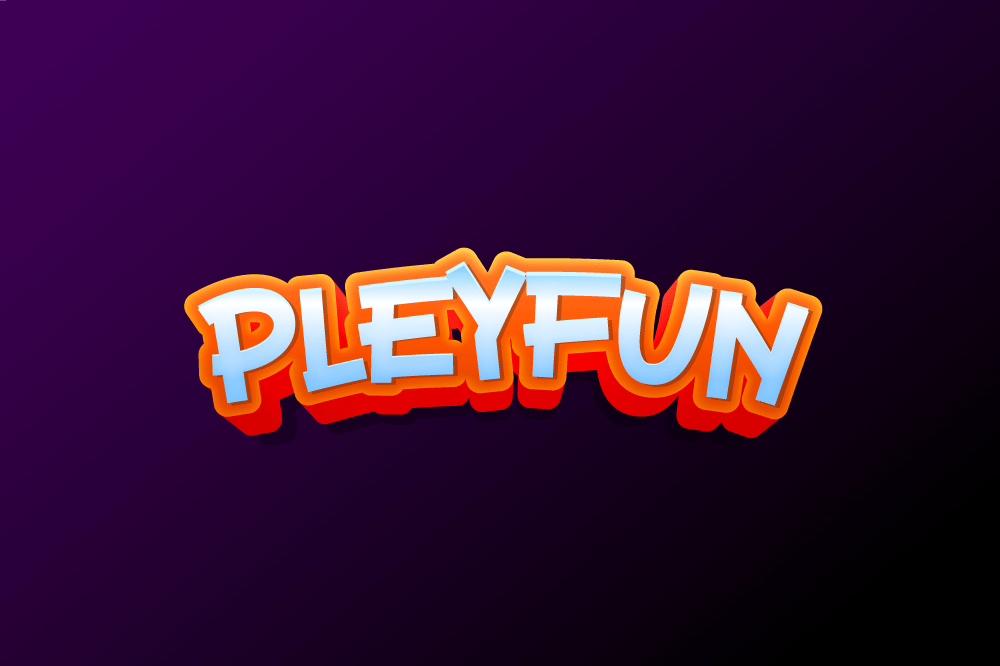 Pleyfun Logo Design graphicart startupbranding