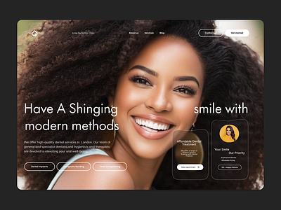 Smile Dental Centar dental design uidesign webdesign