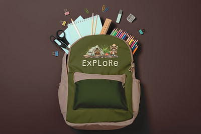 Woodland Wanders School Backpack Concept