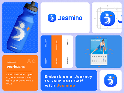 Jesmino UI Kit Design Project branding design graphic design identity ui ux visual visualidentity