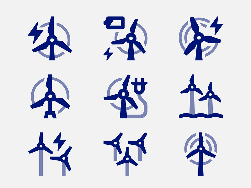 Wind Energy / Basicons energy transition wind turbine