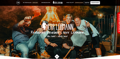 Project - Lehmann Restaurant branding graphic design logo ui