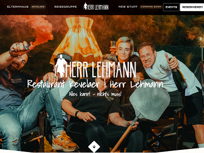 Project - Lehmann Restaurant branding graphic design logo ui