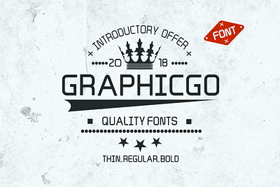 Graphicgo Fonts font design