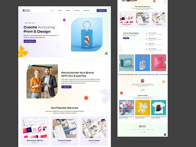 Citrus Landing Page agency animation branding dashboard designsystem landing mobileapp ui web web design