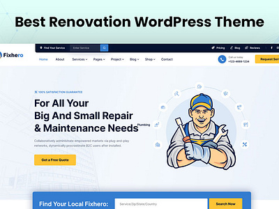 Best Renovation WordPress Theme renovation renovation website renovation wordpress theme wordpress wordpress theme wordpresstheme