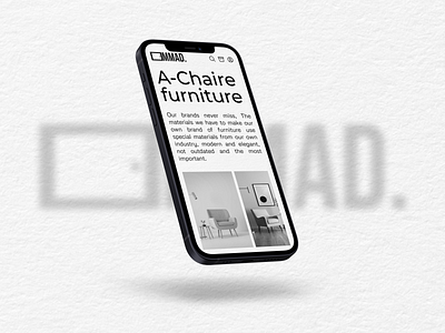 Web Furniture Responsive branding graphic design ui web responsive web ui design