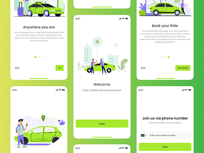 Ride Sharing | Mobile App UI car ride car sharing drive rent ride ride sharing ride sharing app ride sharing app design ride sharing mobile app design