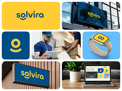 Branding - Solvira branding design illustration logo